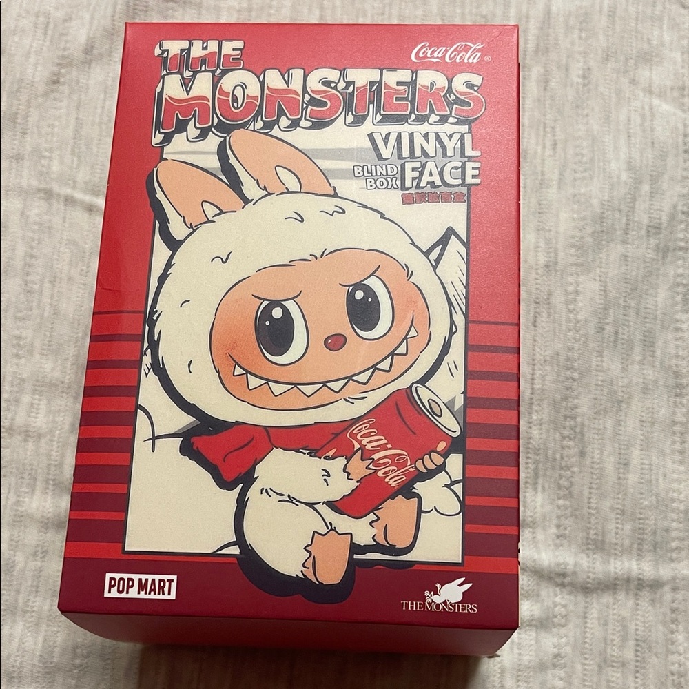 Coca Cola Red The Monsters Vinyl Blind Box